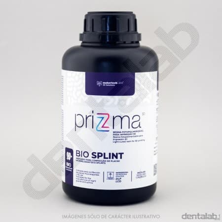 Resina 3D Bio Splint Transparente PRIZMA 250g