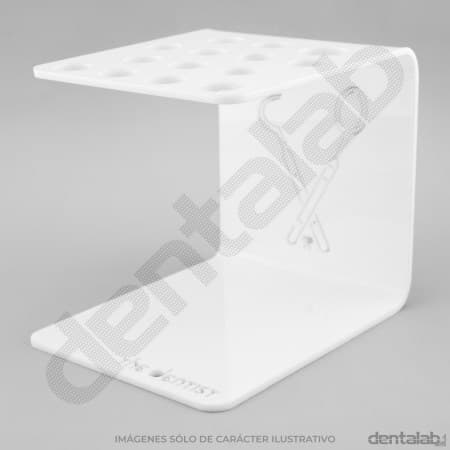 Organizador Slide D1 (Instrument) para Jeringas e Instrumental (13+1) • Blanco • VEESLIDE