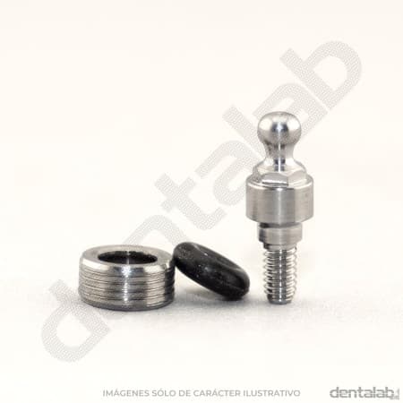 Pilar Ball-Attached Altura 2 con Cazoleta y O'Ring Ø3,0 HI