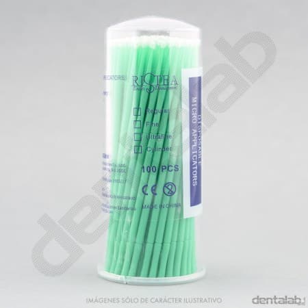 Microbrush Aplicador con Dispenser x 100 und. Fino RISTEA