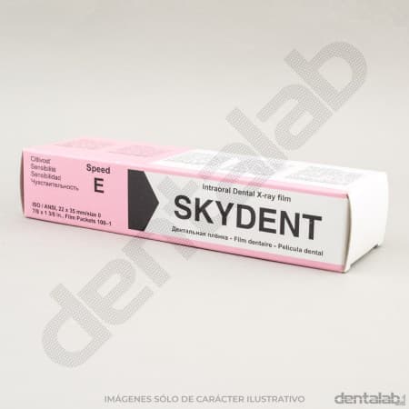 Películas Radiográficas SKYDENT Niños • E-Speed • X Ray Film x 100 und.