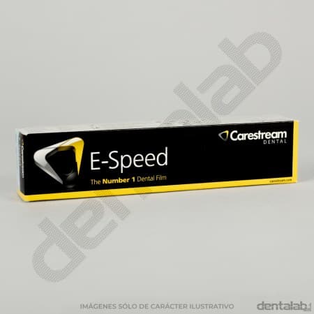 Películas Radiográficas Kodak Rapidas E-Speed Carestream x 150 und.