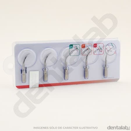 Set de Puntas para Cavitador Periodontal GDK • EMS2, G1, G4, P1 x 5