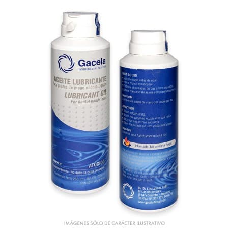 Aceite Lubricante Gacela Spray para Turbina • 250ml