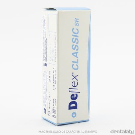 Tubo Deflex Classic Mediano 25 x 70mm x 19,6g - Rosa Medio