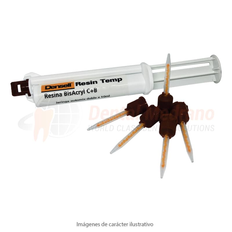 RESIN TEMP C+B Resina BisAcryl A2 4:1 Densell 10ml