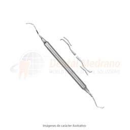 CURETA GRACEY 11/12 TITANIO Mango 9.5mm Medis