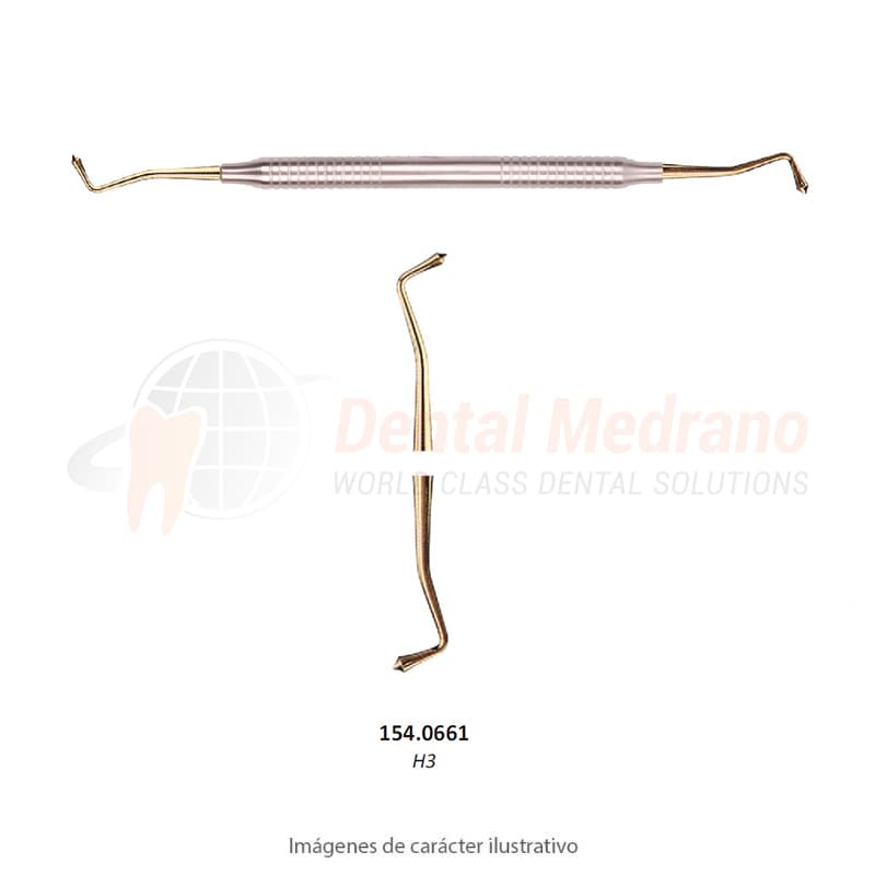 ESPATULA COMPOSITE TITANIO MANGO ANATOMICO