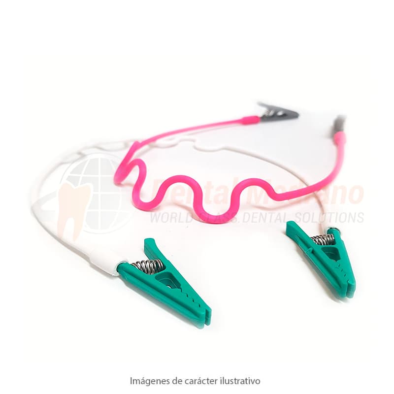 CADENA BABERO DE SILICONA CON CLIP METÁLICO