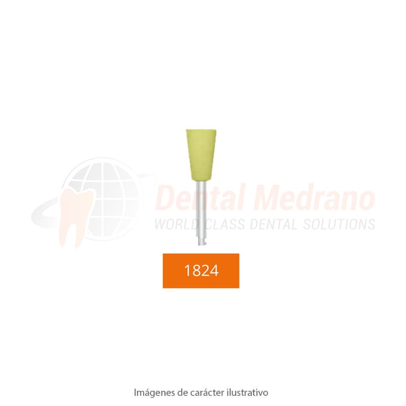 Pulidor CA Composite fino Copa 10×6 Amarillo