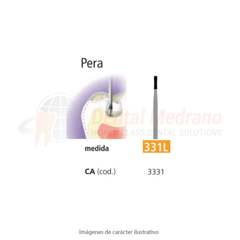 FRESA CA 331L PERA LARGA
