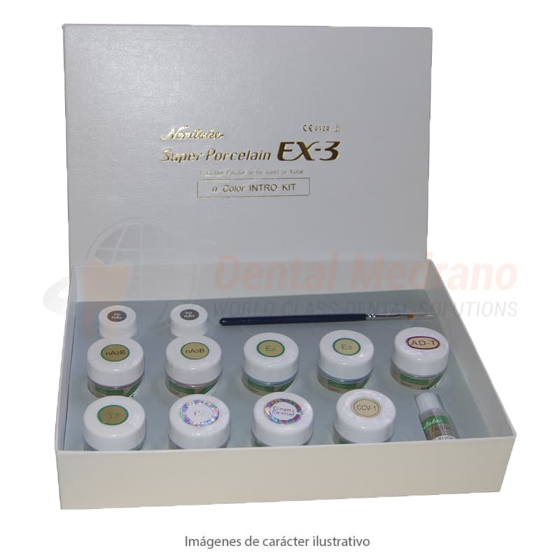 PORCELANA EX3 N COLOR INTRO KIT x12