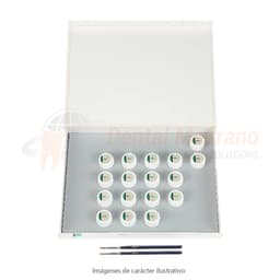 PORCELANA EX3 Opaco Pasta BASIC KIT x17