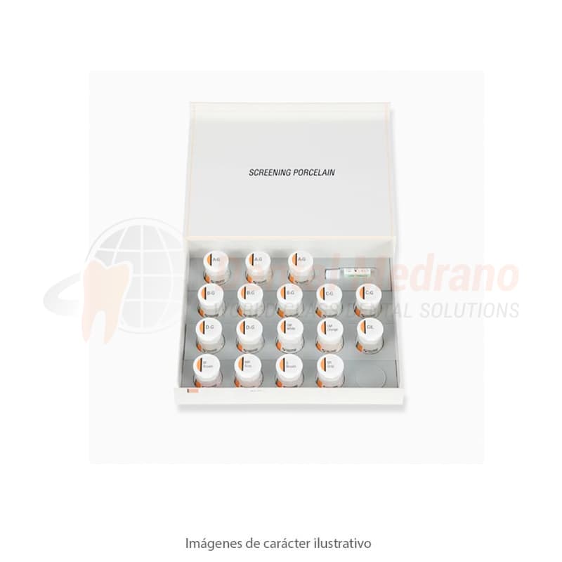 PORCELANA EX3 KIT SCREENING PORCELAIN 18 Frascos