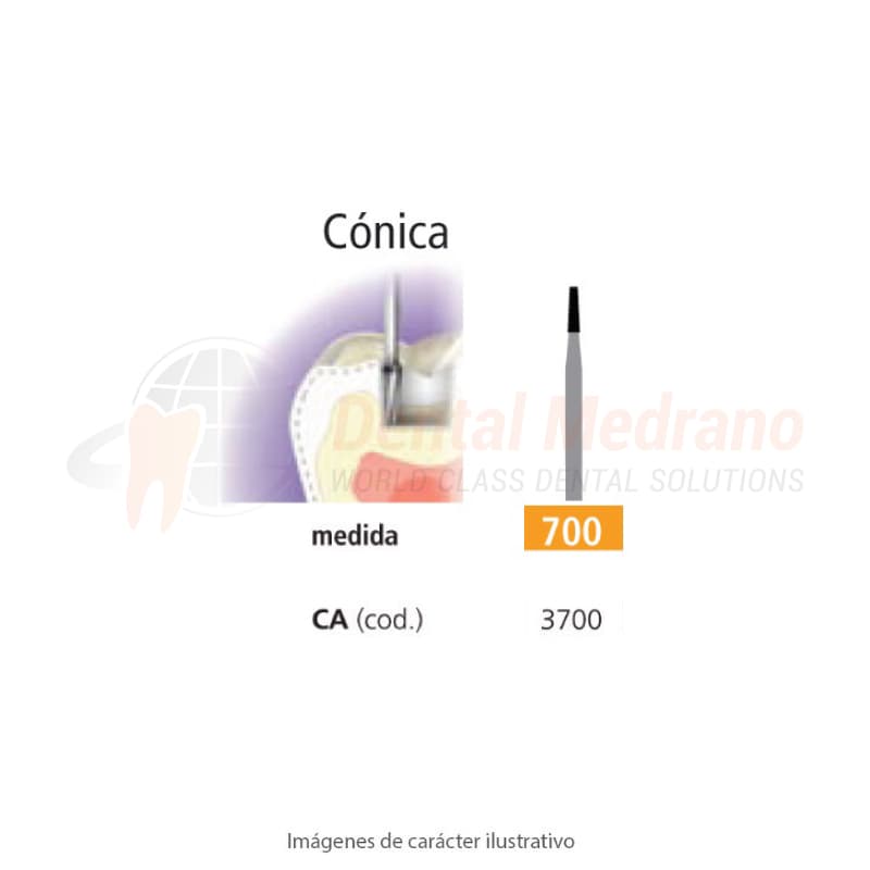 FRESA CA 700 CONICA