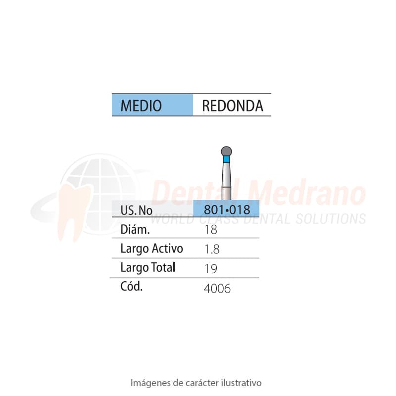 DIAMANTE FG 801/018 Redonda- Anillo Azul