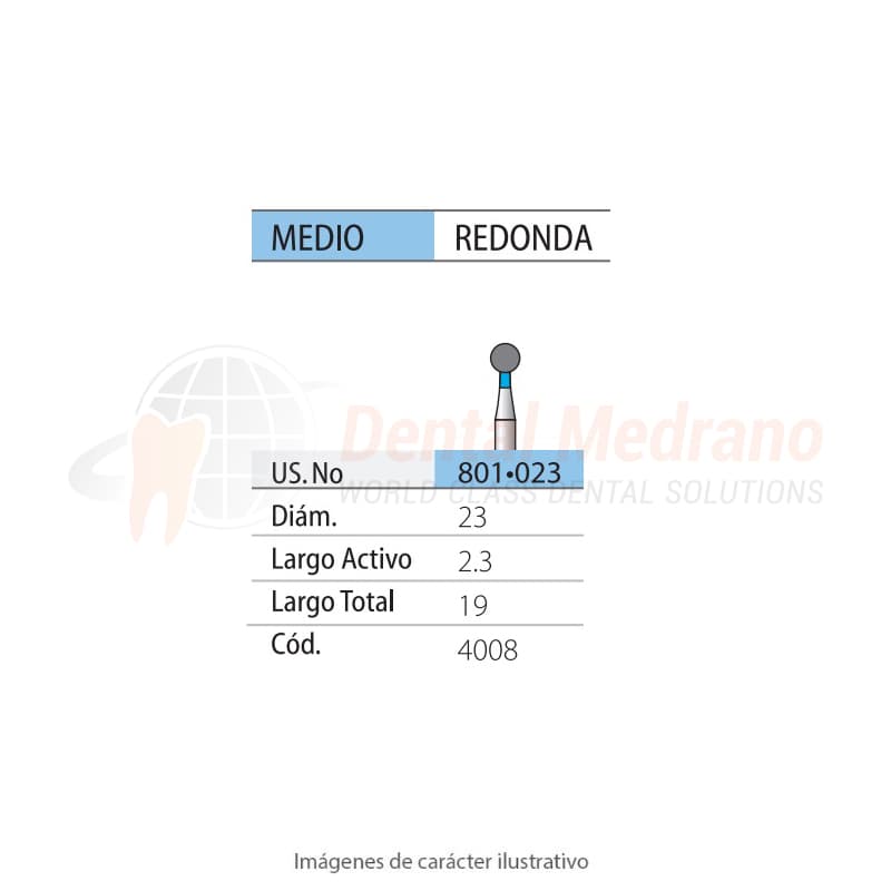 DIAMANTE FG 801/023 Redonda- Anillo Azul