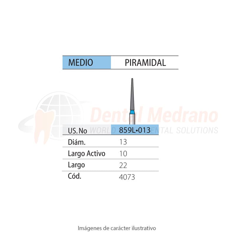 DIAMANTE FG 859L/013 Piramidal- Anillo Azul