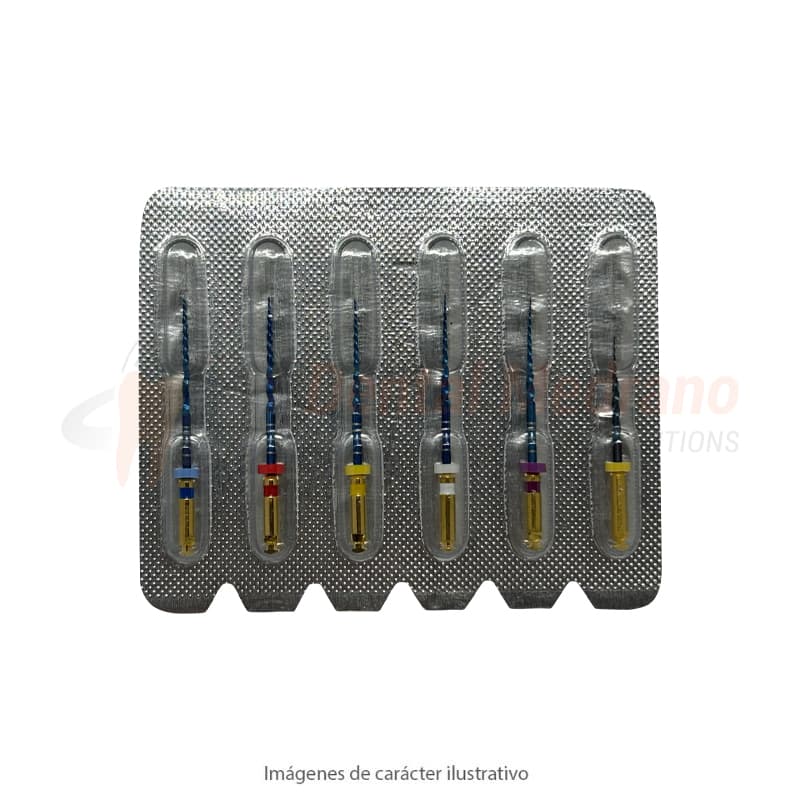 LIMAS Super File III Blue CM 25mm x6