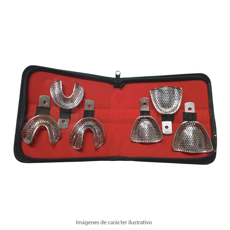 CUBETAS RIM LOCK x6 PERFORADAS EDENTULO