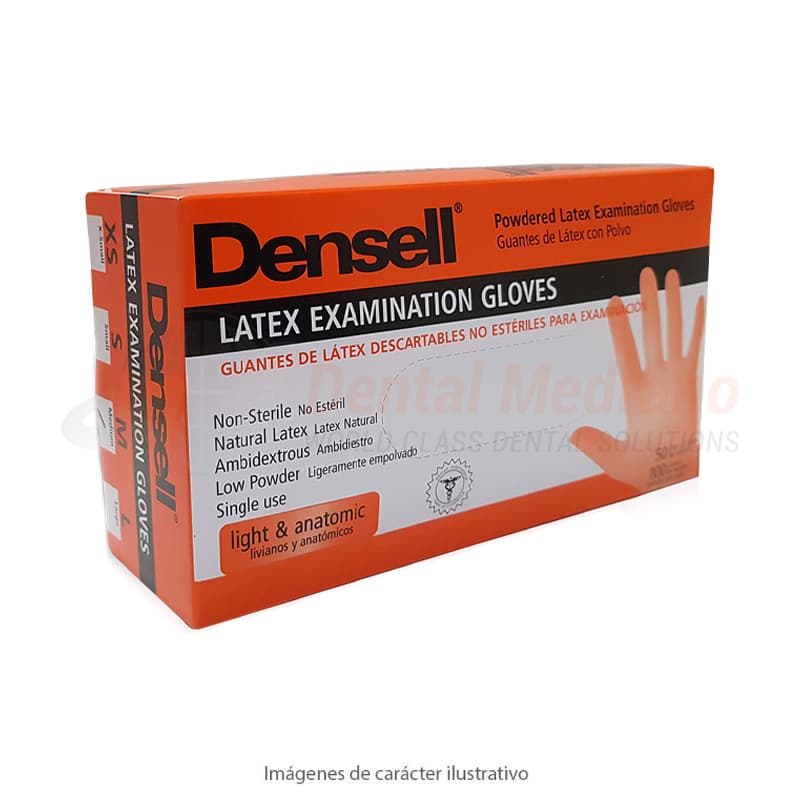 GUANTES EXAM x100 LARGE – LIGERAMENTE EMPOLVADOS