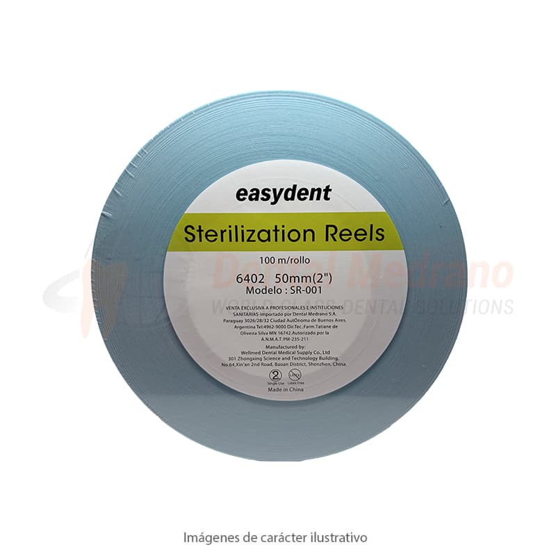 Rollo Esterilizacion 50mm x100metros  SR-001 vapor