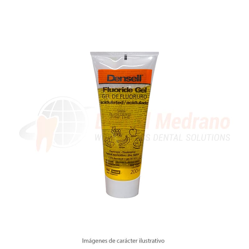 FLUOR GEL Acidulado – Banana 200ml Niños