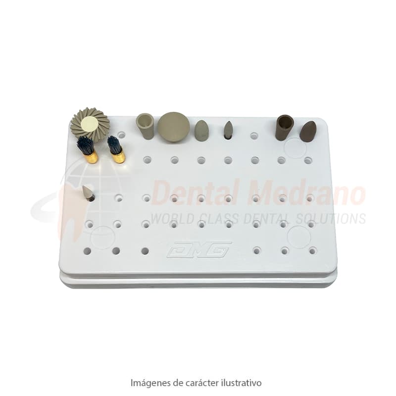 PULIDOR CA SILICONA DIAMANTADA KIT x10