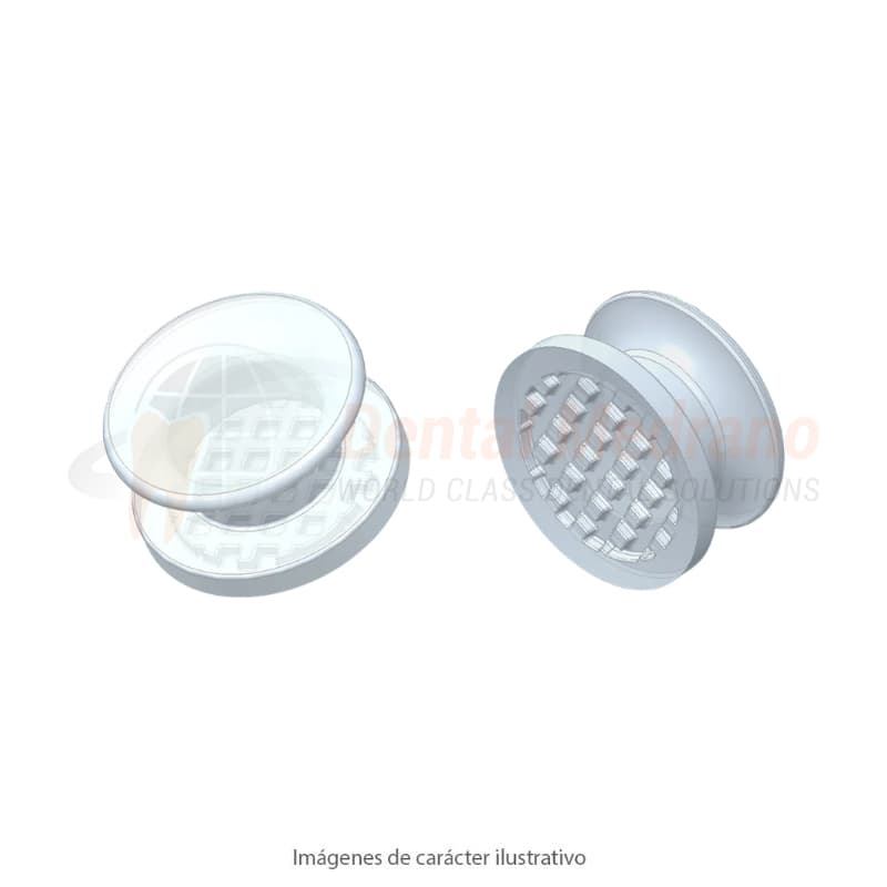 Boton lingual bondable/adherible x10 botones redon