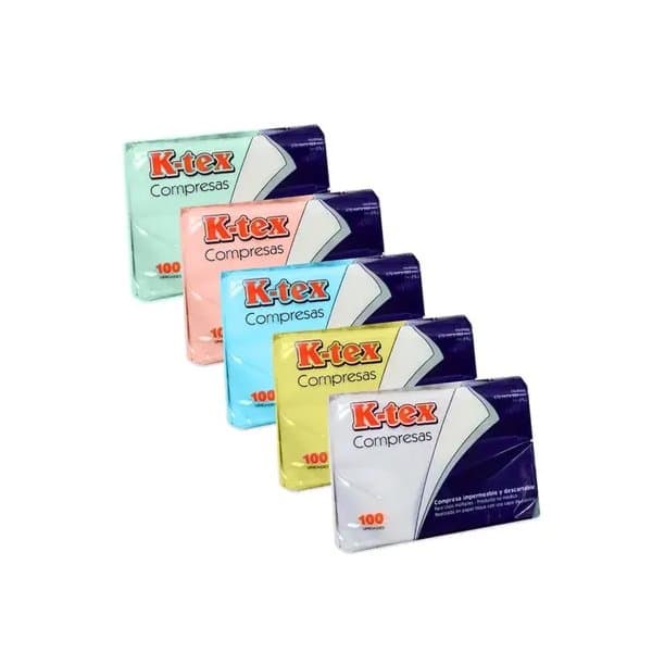 Compresas K-tex x 500u