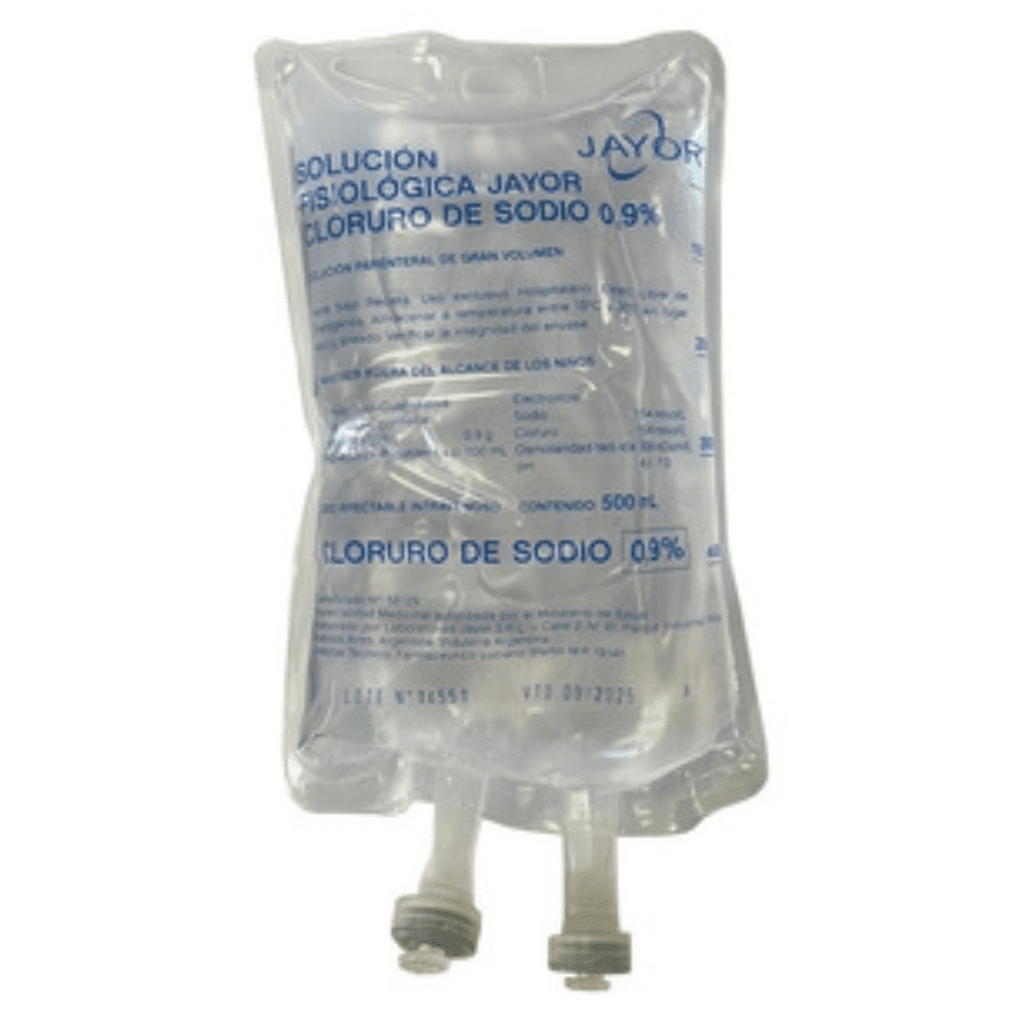 SOLUCION FISIOLOGICA SACHET X 500 ML
