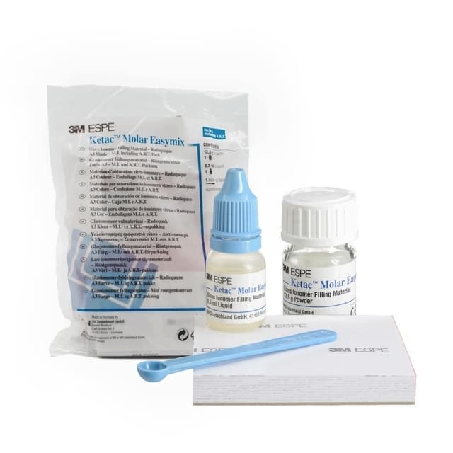 IONOMERO TIPO 2 RESTAURACION AUTO KETAC MOLAR