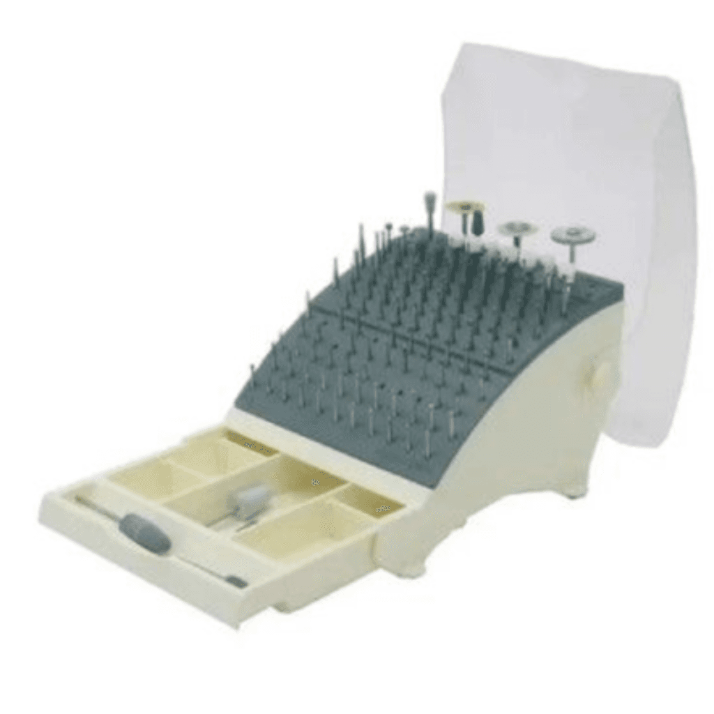 FRESERO PLASTICO CREMA PARA 140 FRESAS