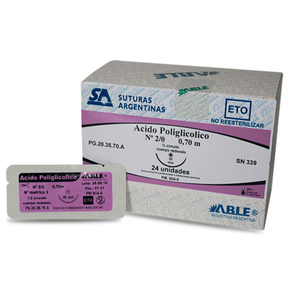 AGUJA CON HILO REABSORBIBLE