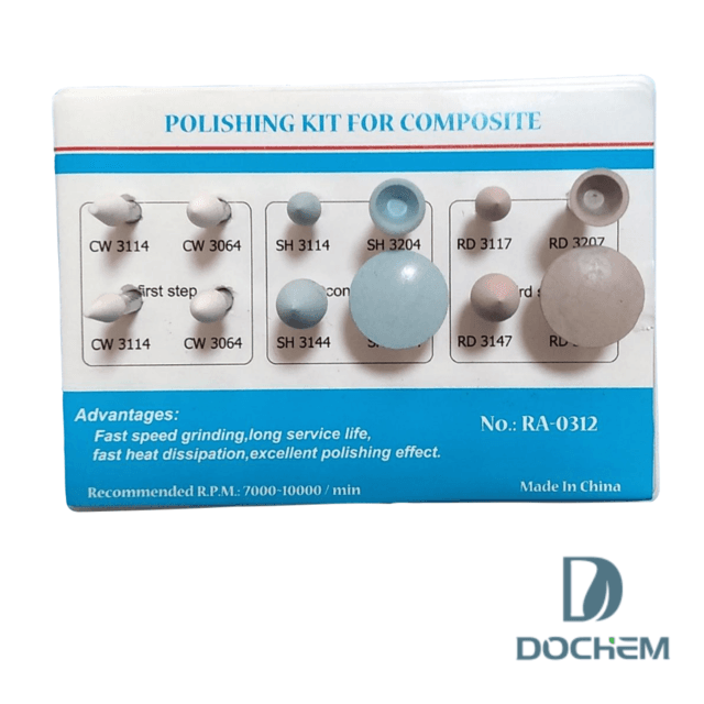 KIT GOMAS PARA PULIR X 12u