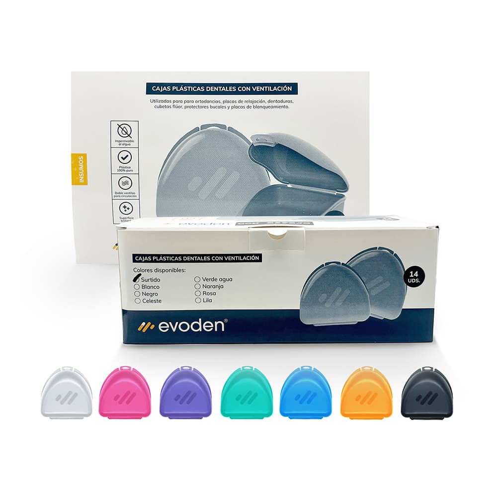 BOX PARA ORTODONCIA MIX x 14 SIN ESPEJO
