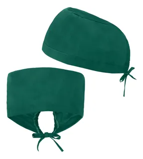 COFIA O GORRO DE TELA BLANCO / VERDE