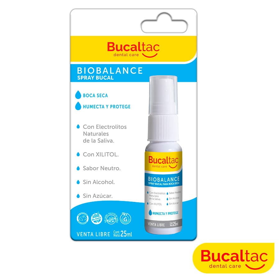 BUCAL TAC Biobalance para Boca Seca – Spray Bucal 25 m