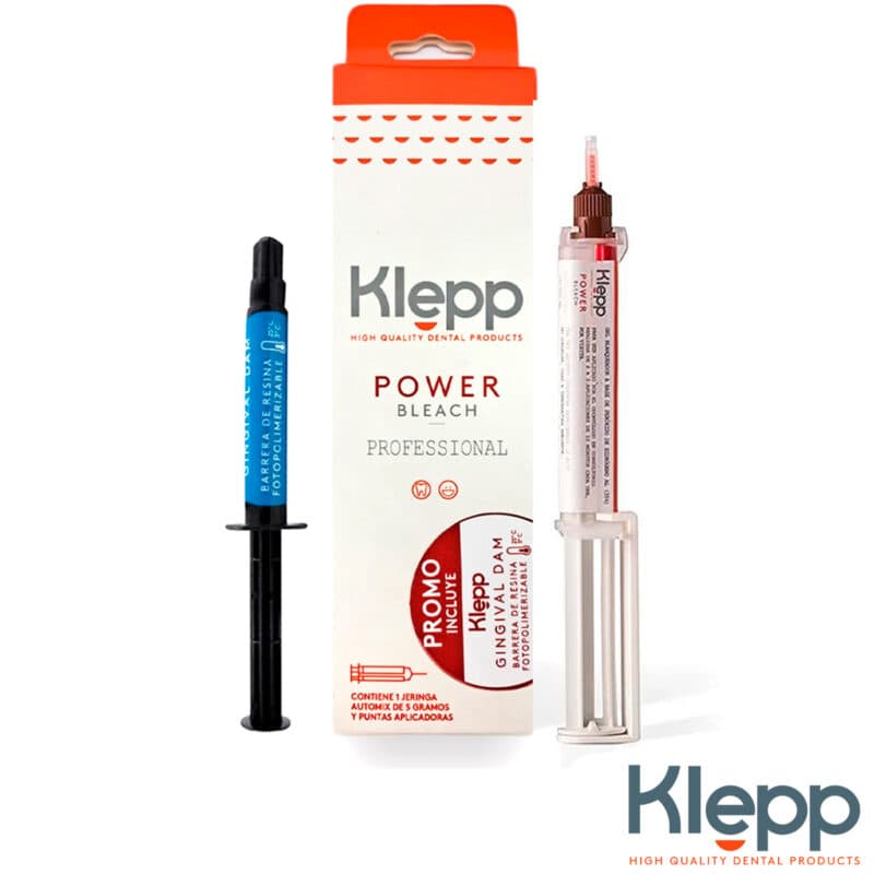 Klepp Promopack Power Bleach 35% (5 g.) + Gingival Dam (2 gr.)