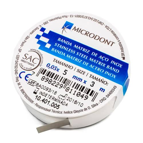 Matriz de Acero 0.05 x 5 x 3 mts. Microdont