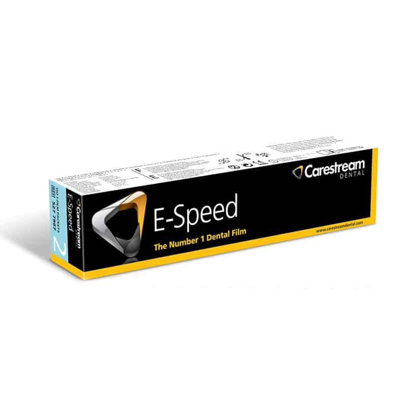 Películas Simples E-Speed 150 u. Carestream