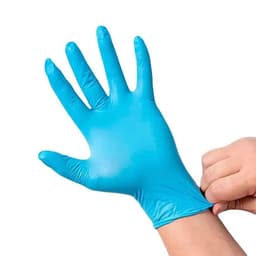 Guantes de Nitrilo Azul 100u. Euromix