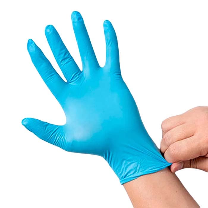 Guantes Nitrilo Azul Caja 100 un. Dexal
