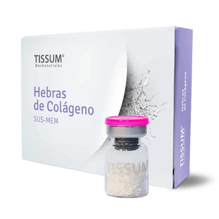Membrana Reabsorbible de Colágeno Hebras 0.5ml. TISSUM