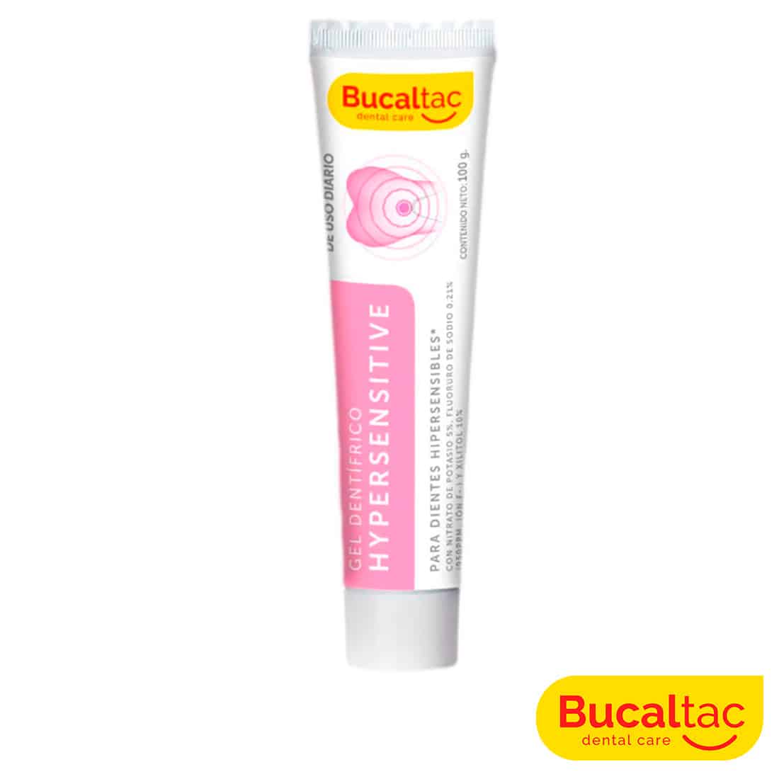 BUCAL TAC Hyper Sensitive – Gel Dentífrico para Dientes Sensibles 100 g