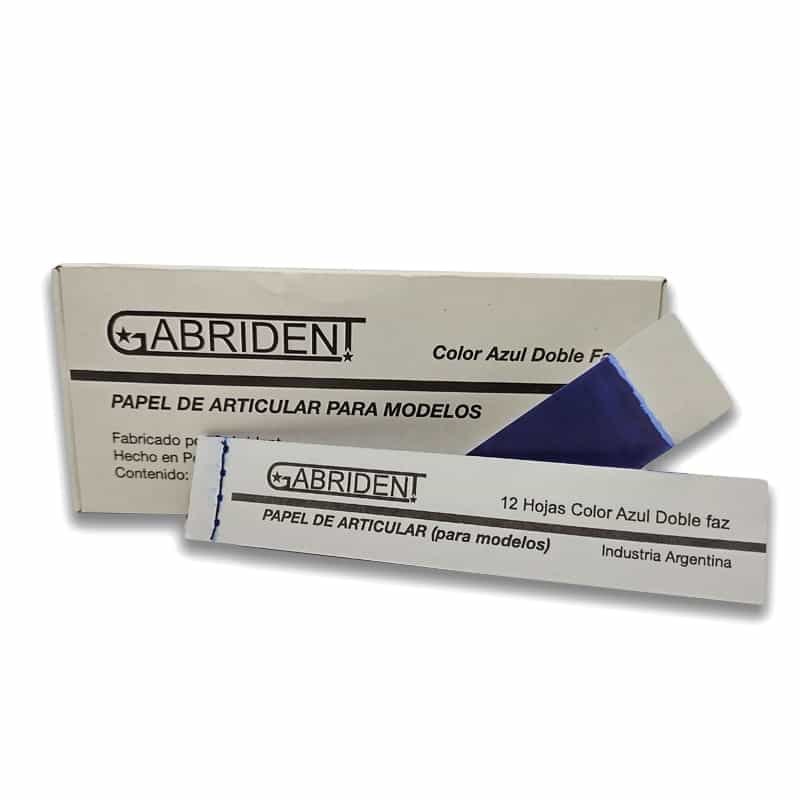 Papel Articular Librito Bifaz 80 Micras Pack 12 Hojas