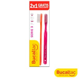 Bucal Tac. PROMO 2X1 Cepillos Serie 3