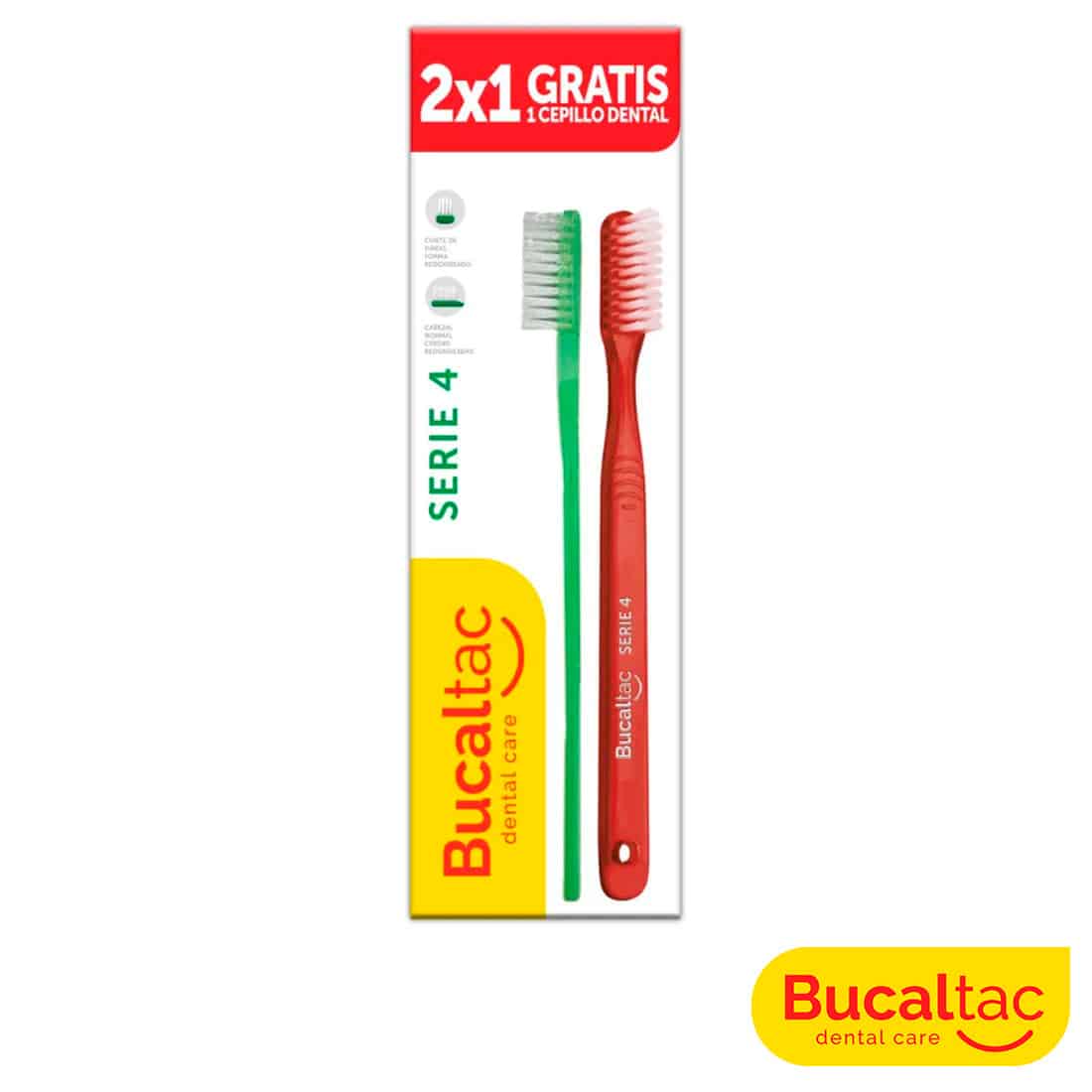 Bucal Tac. PROMO 2X1 Cepillos Serie 4