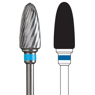 Fresa laboratorio tungsteno 1 unidad