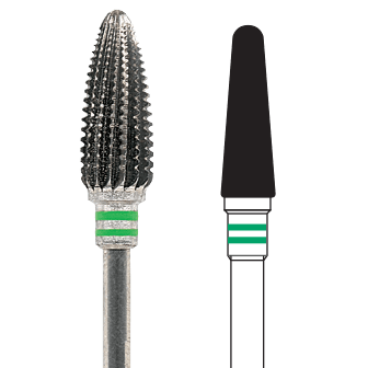 Fresa laboratorio tungsteno 1 unidad